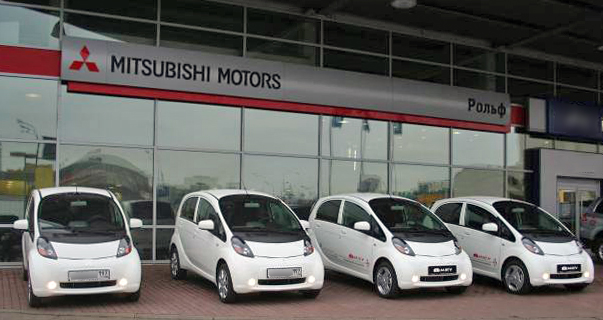 По итогам трех первых месяцев продаж в России электромобиль Mitsubishi i-MiEV опережает Европу